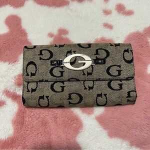 Guess Black and Brown Women's Wallet